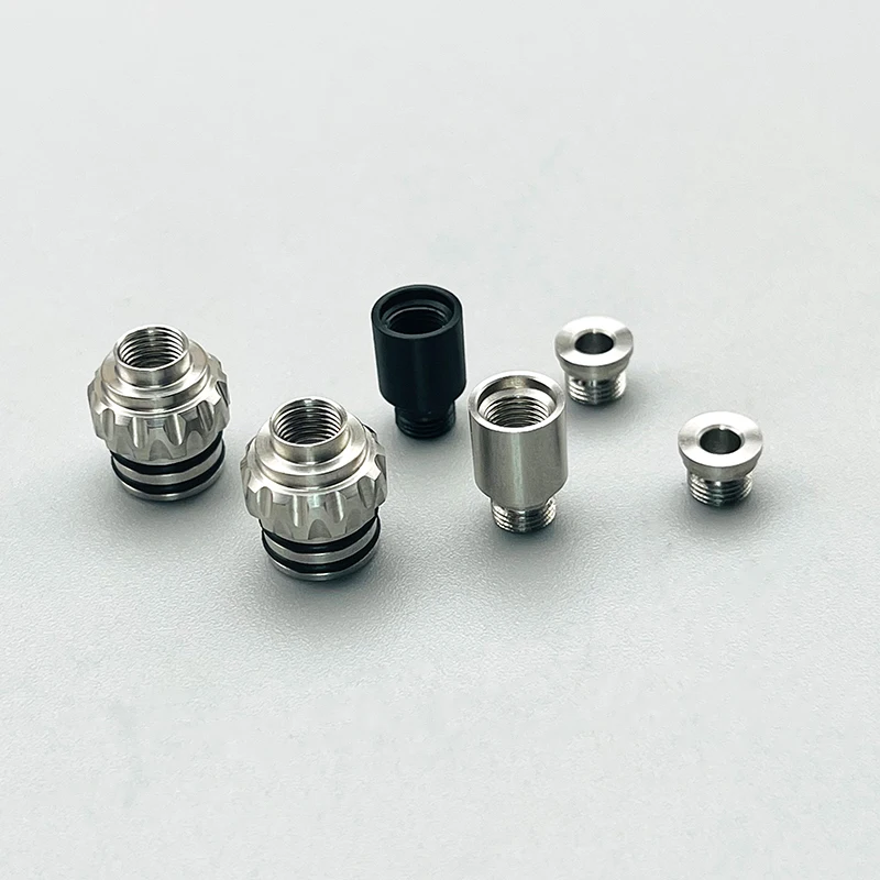 DSXハンマーデザインスタイル510ドリップチップセット316SSポムピークマウスピース径3mmベイプチップ RDA RBA RTAタンクアトマイザーアクセサリー用