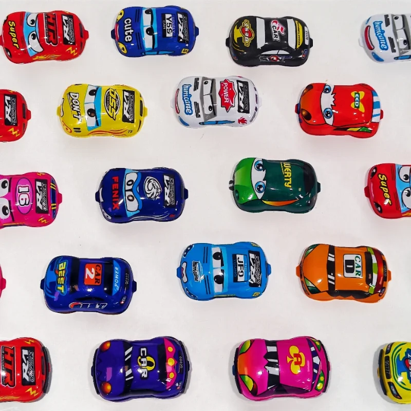 1/64 Mini Pull-back Cartoon Speelgoed Leuke Gesimuleerde Dieren Auto Vliegtuig Speelgoed, Leuk kinderspeelgoed Voor verjaardagsfeestjes, Babyfeestcadeaus