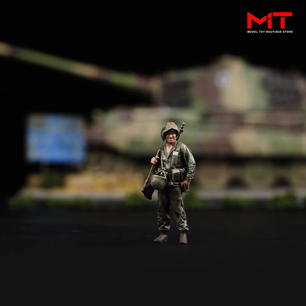 ANT Miniature Handmade 1/72 1/35 US Corps Soldier Painted Diorama Figure DIY Creative Photography For Car Model Matching