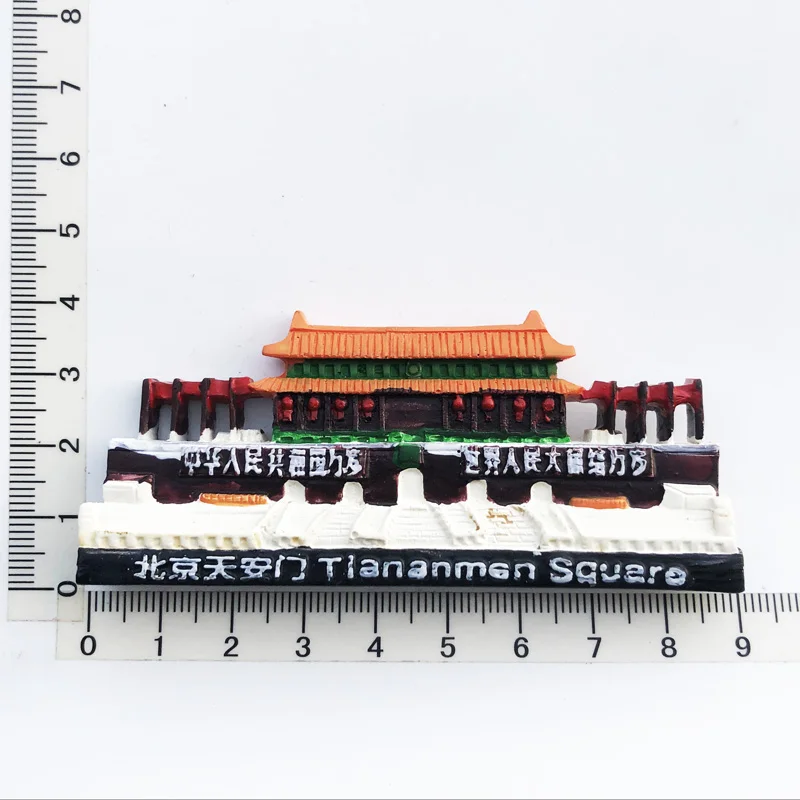 

Beijing Tian‘anmen Square Creative,Travel,Commemorate,Crafts,3D,Ornaments,Magnetism,Resin Material,Refrigerator Stickers