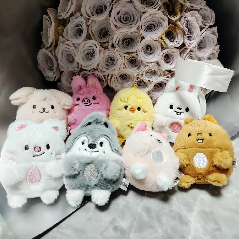 

8 см SKZOO Straykids KPOP Брелок-игрушка из плюша в виде кролика, подарок, фото skzoo BangChan Lee YongBok