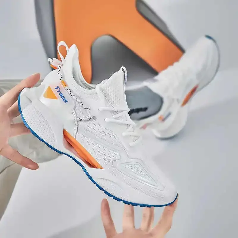 Cuir synthétique talon mince hommes Ternis chaussures pour hommes décontractées en plein air hommes rétro baskets Sport Snaeker drôle de qualité supérieure