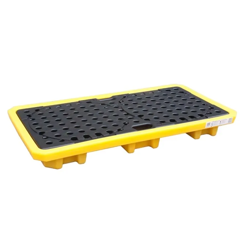 2 roller oil pan tray roller leak proof Bund tray