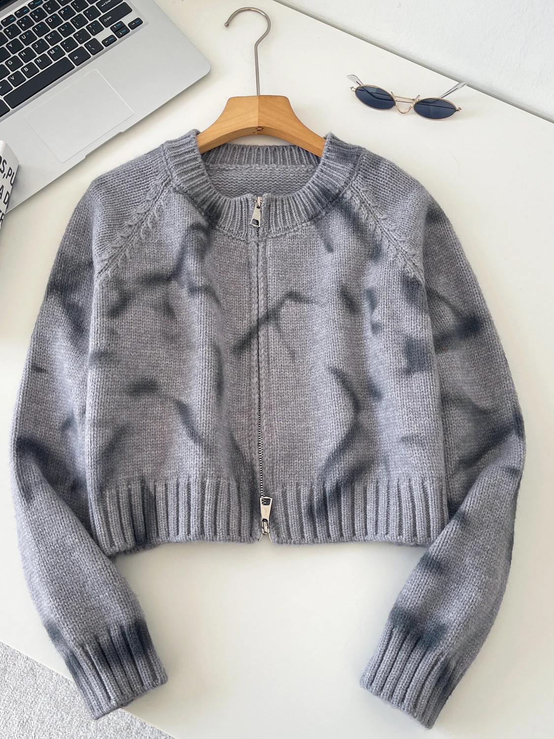 가을 겨울 여성 니트 오픈 가디건 롱 스웨터 라운드 넥 다채로운 색상 스웨터 다용도 레이지 스타일 소형 사이즈