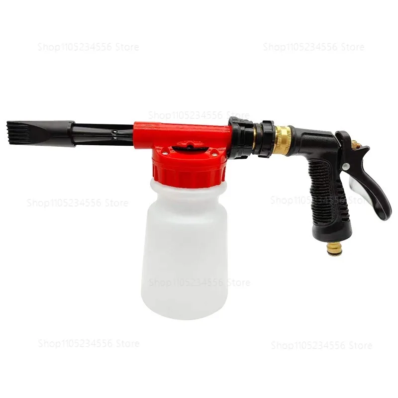 

Портативный многофункциональный пенный распылитель высокого давления для полива сада, мойки автомобилей и других задач
