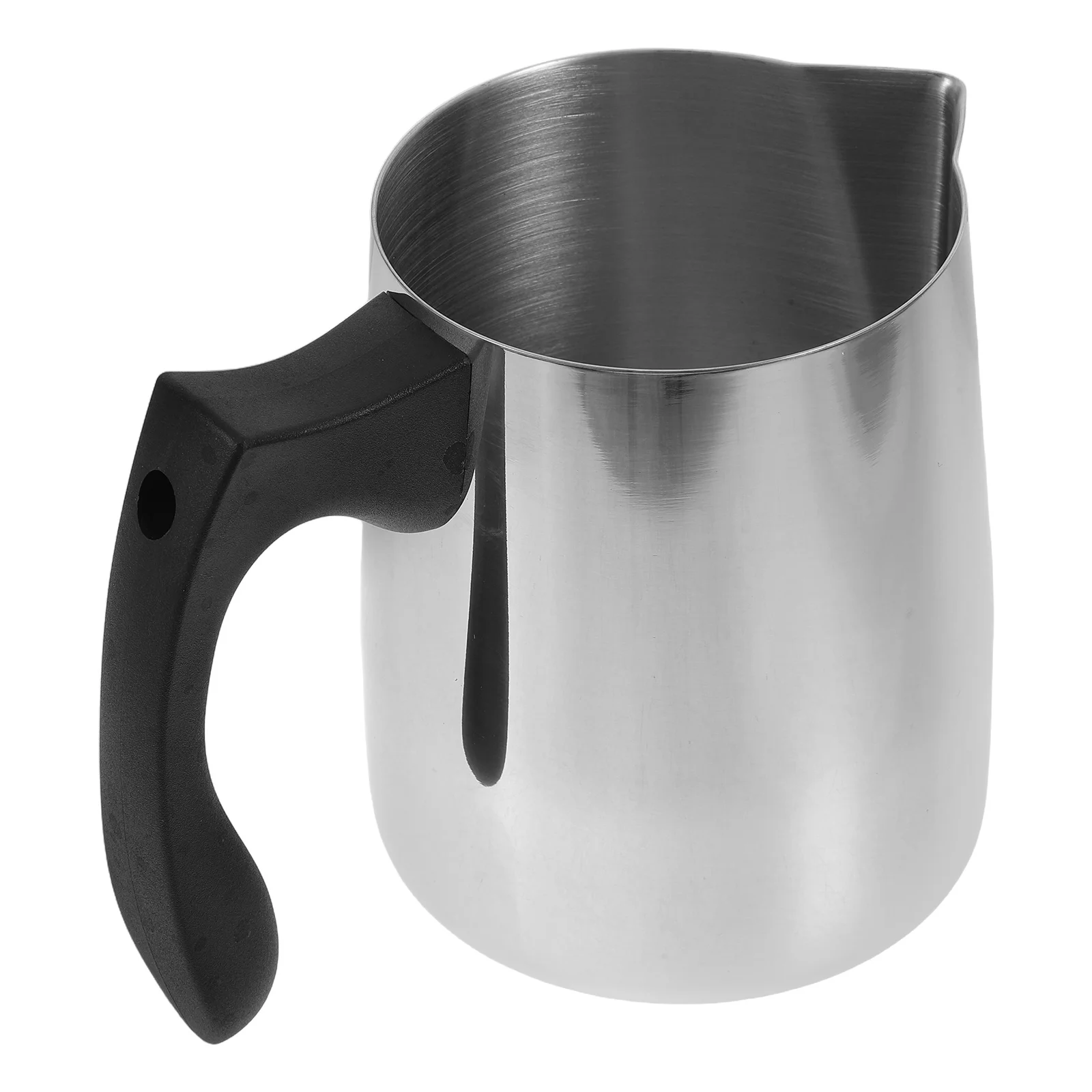 

Milk Frothing Pitcher Stainless Steel 1000ml Heat Insulated Handle Espresso Steaming Jug Latte Cup Coffee Shops Home Baking Wax