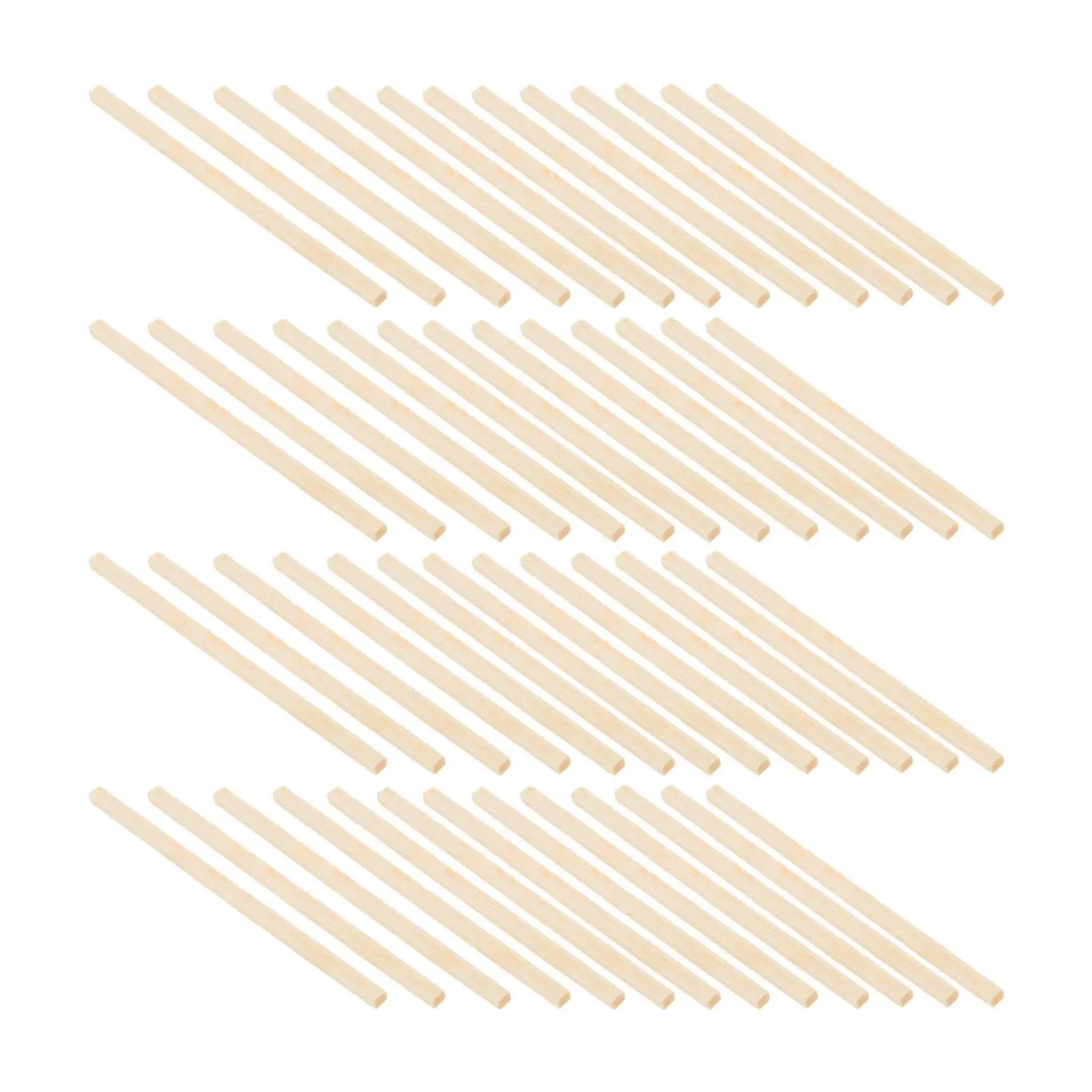 

1000Pcs Smooth Polished Natural Wood Sticks DIY Craft Material for Handicraft Decoration Educational Activities Blank Wooden
