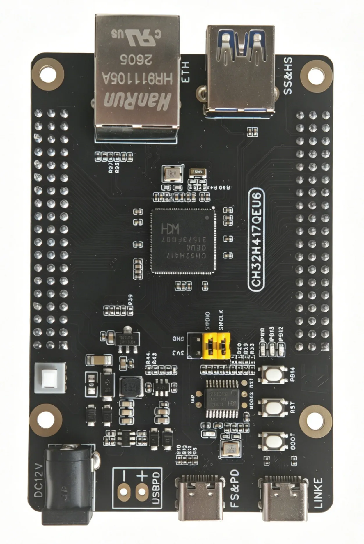 CH32H417 Entwicklungsboard CH32H417QEU6 RISC-V Dual-Core USB 3.0 Ultra-Hochgeschwindigkeits-Mikrocontroller – Detail 7