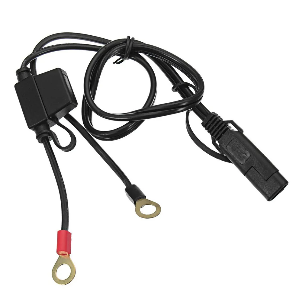 

12V Motorcycle Battery Charger Terminal to SAE Quick Disconnect Cable Motorcycle Battery Output Connector