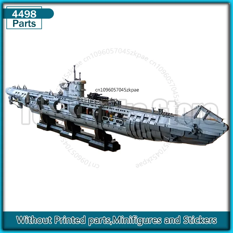 

Космическая битва, фильм Moc, строительные блоки, USS, тип U-лодки, VIIC, модель Starfighter, технология, сборка своими руками, креативные игрушки, рождественский подарок