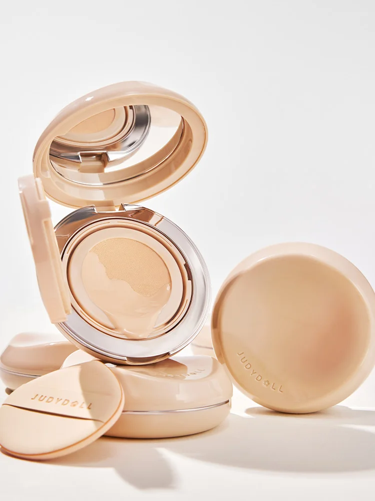 

JUDYDOLL Long-Wearing Cushion Foundation, 14g – Full Coverage & Sweat-Proof Cushion Compact, Long-Lasting, Oil Control