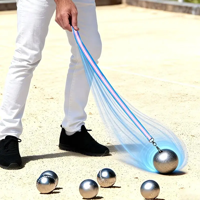 Ramasseur de balles magnétique portable pour bocce, dispositif de récupération pour pelouses, activités de plein air, fêtes sportives à domicile