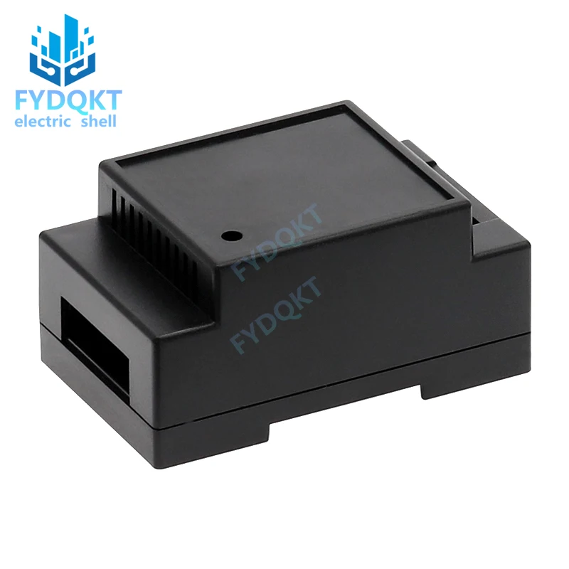 1PC Brand new DIN Rail PLC Fire Detection Instrument Power switch Box/Rail Electrical Enclosure/4-05: 88x54x44mm Meters Shell