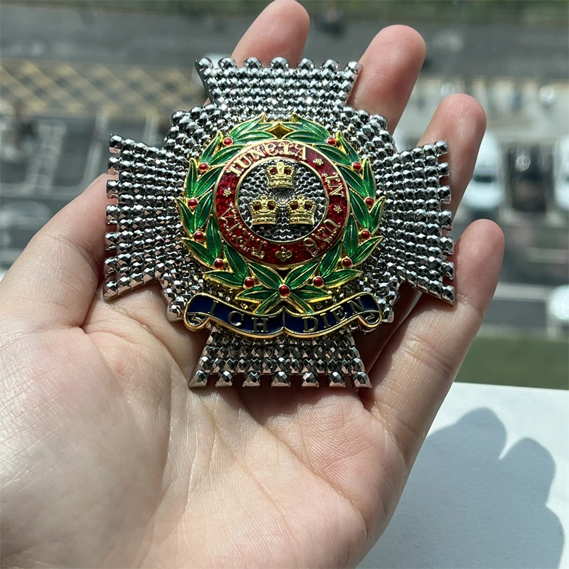 Bath Knight Commander Badge Replica Exquisite Metal Medal Luxury Vintage Brooch DIY Clothing Decor Accessories Christmas Gifts