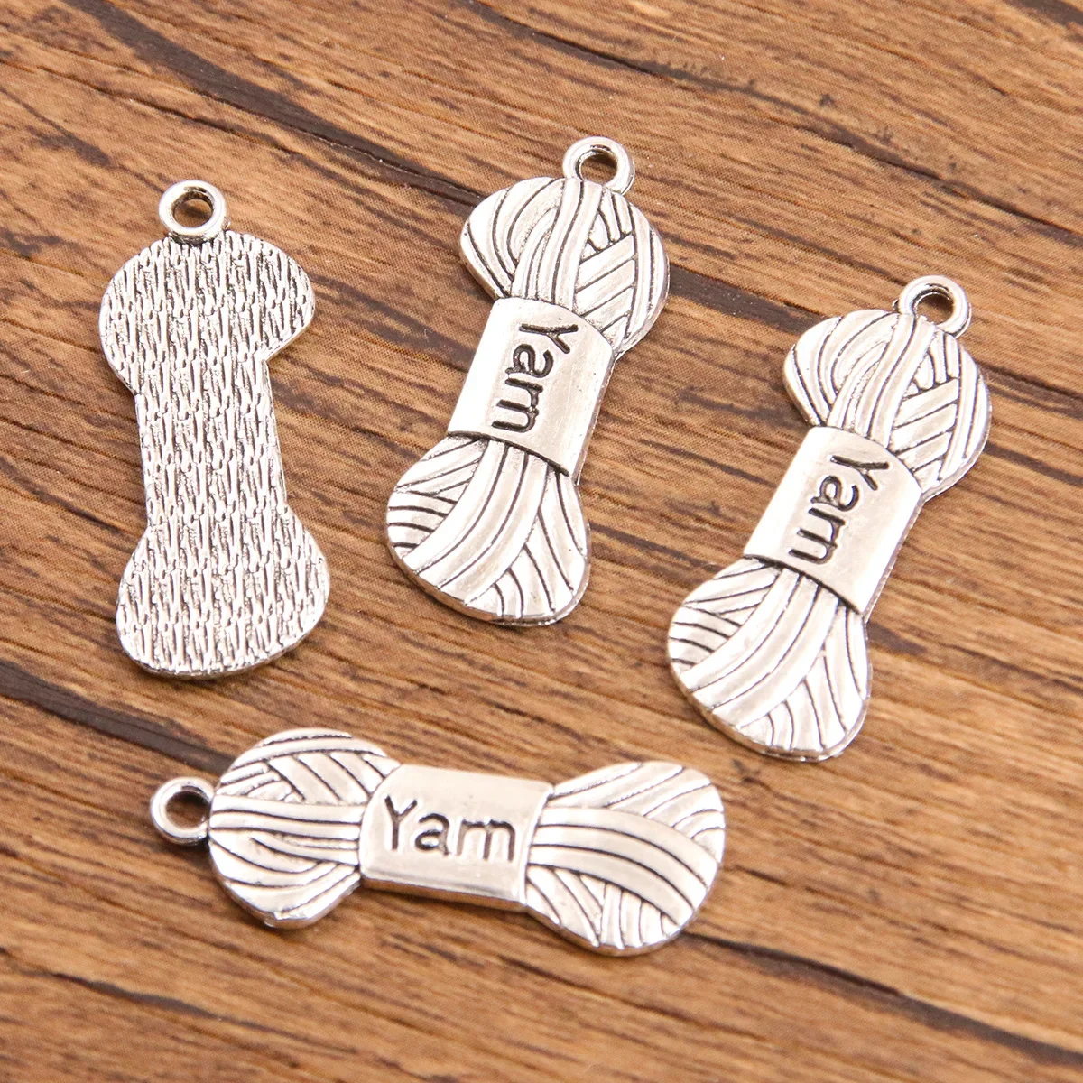 Zink Antik Silber Farbe Nähen Thema Charms Clip Faden Lineal Anhänger für DIY Halskette Armbänder Schmuckherstellung – Detail 6