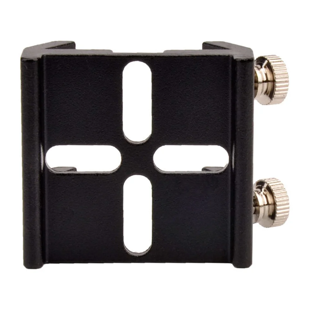 

Dovetail Mounting Base Black Aluminum Anodized Compatible Finder Telescope Slot Secure Bracket for Astronomical