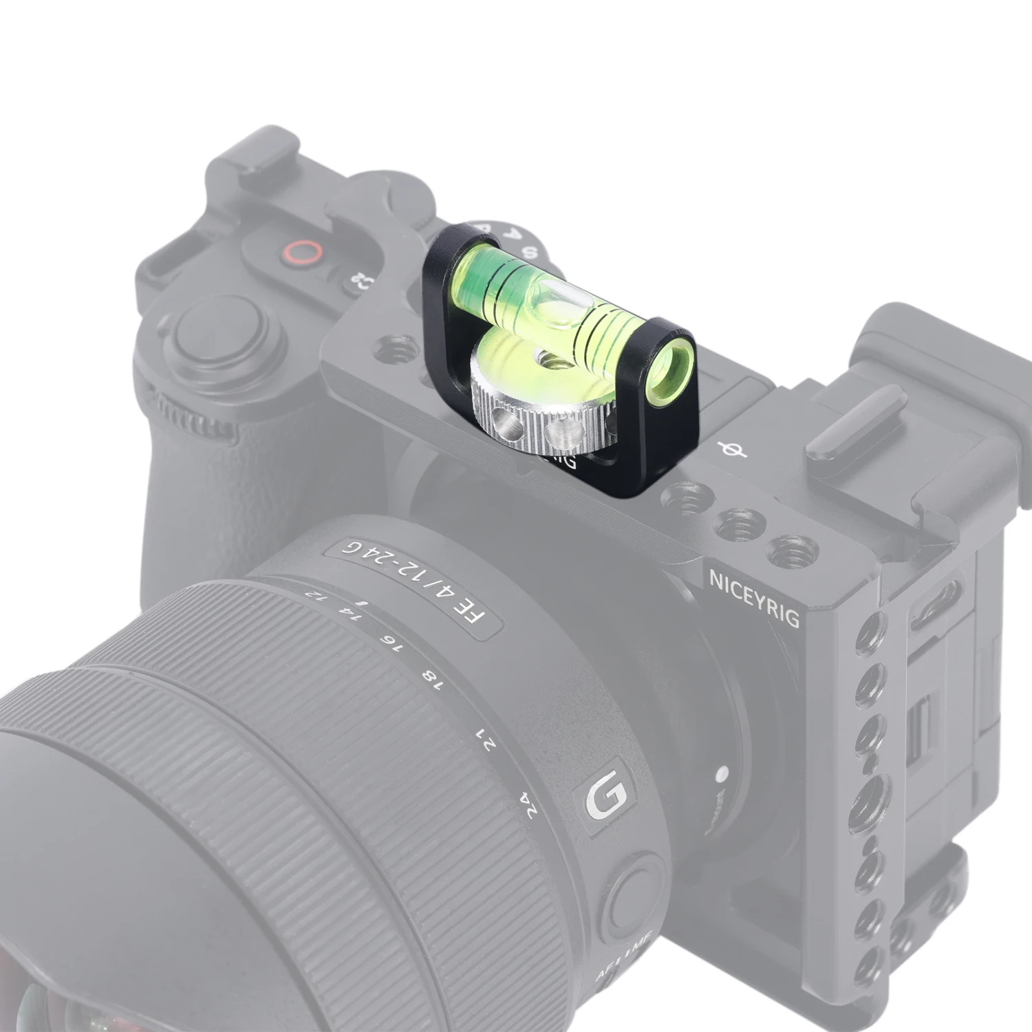 Niceyrig Linear bolha nível, Locando parafuso, 3/8 Arri