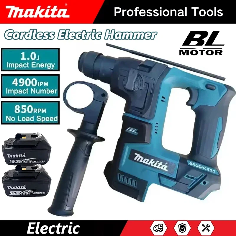 marteau-perforateur-sans-fil-makita-marteau-electrique-sans-fil-18v-marteau-electrique-sans-fil-a-batterie-lithium-perceuses-sans-fil-outils-electriques