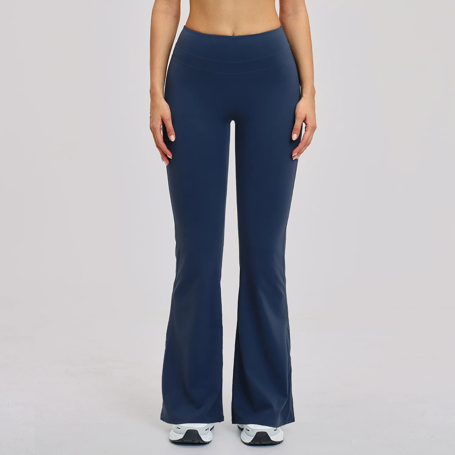 Women Sports Straight-leg Pants Without Embarrassment Wide-leg Pants Yoga Breathable Fitness Clothing Versatile Casual Pants
