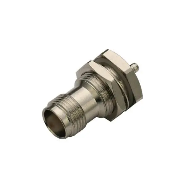 TNC RF Connector Female Jack Straight Panel Bulkhead RP Reverse Polarity For RG316 Coaxial Cable Antenna