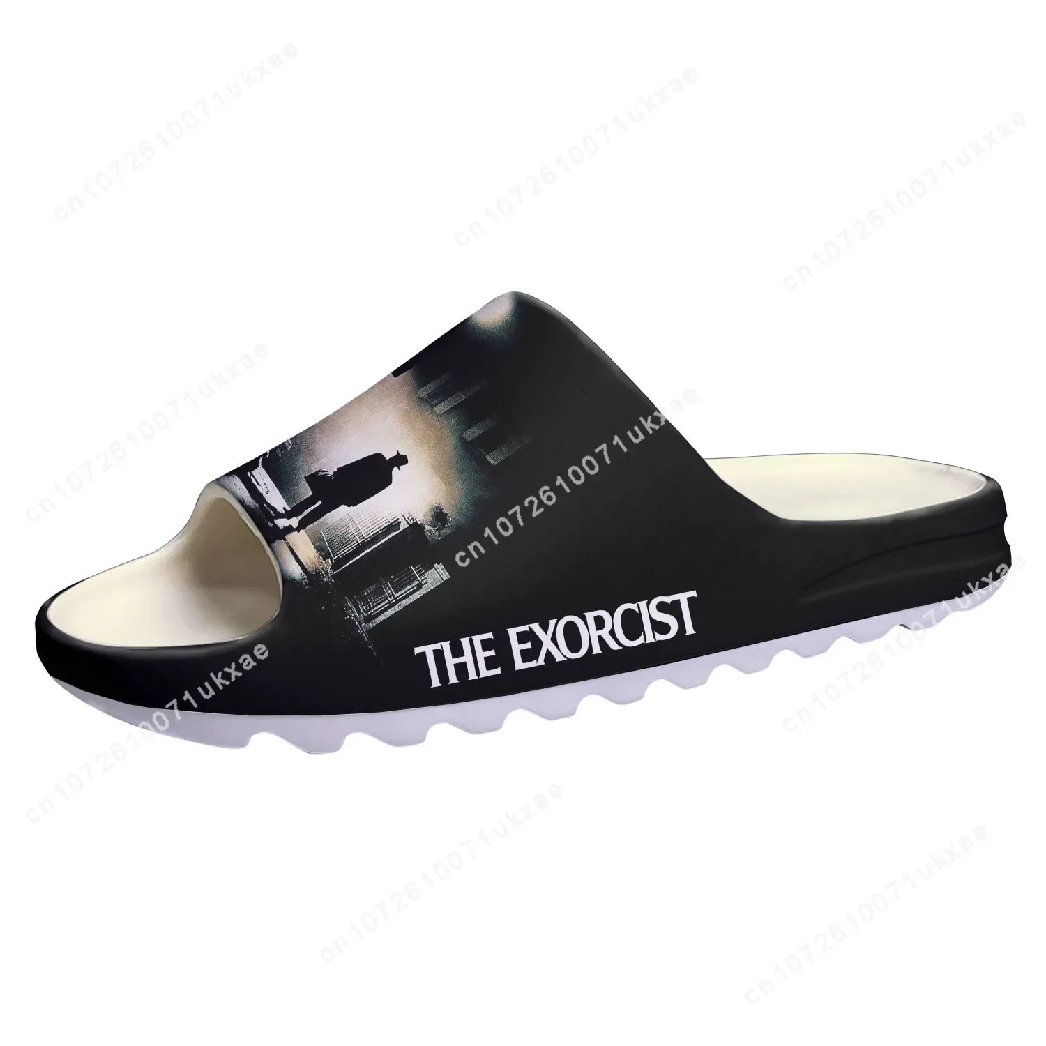 The Exorcist Soft Sole Sllipers Home Clogs Customized Step On Water Shoes Mens Womens Teenager Step in Sandals