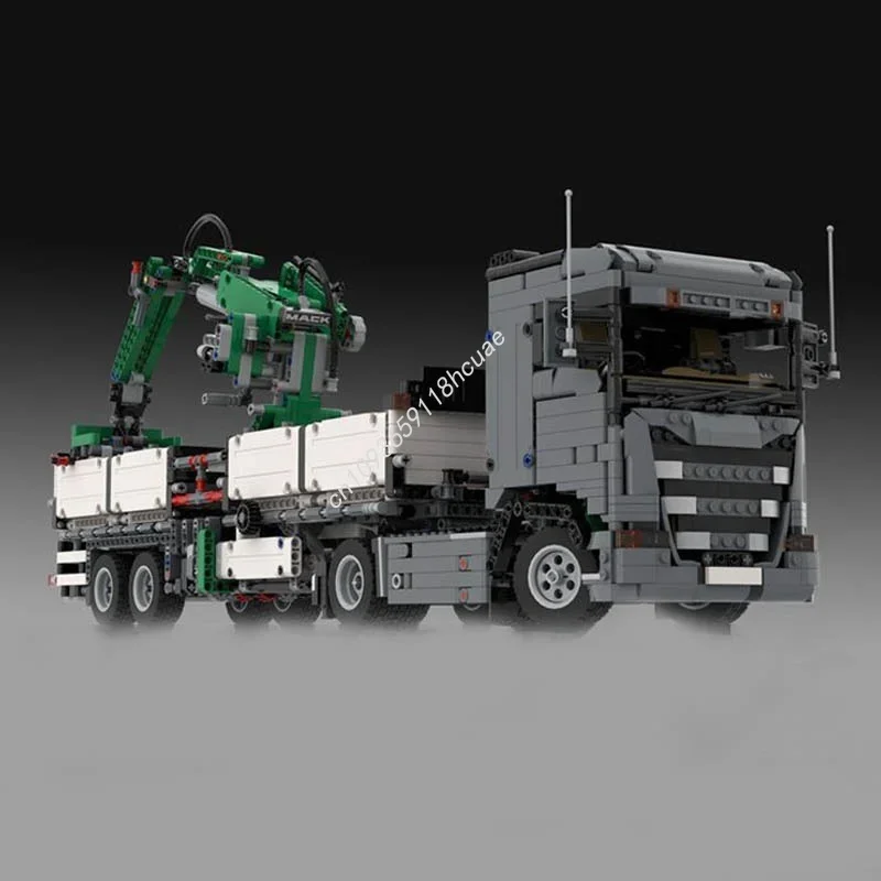 2368 stuks MOC Alternatieve Scania Grijphaak Technisch Model Bouwstenen Kerstcadeau Bouw DIY Idee Speelgoed Bakstenen Kinderen