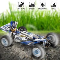 WLtoys 124007 RC Car 1:12 Scale Remote Control Car 4WD 75km/h High Speed Racing Car 2.4GHz All Terrain Off Road RC Truck