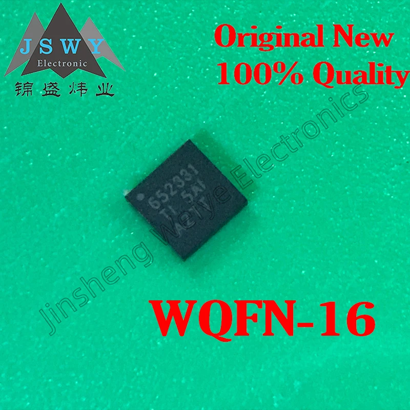 (5PCS) TPS65233-1RTER TPS65233-1 SMD 652331 WQFN-16 Chip IC 100% Brand New Genuine Free Shipping Electronics