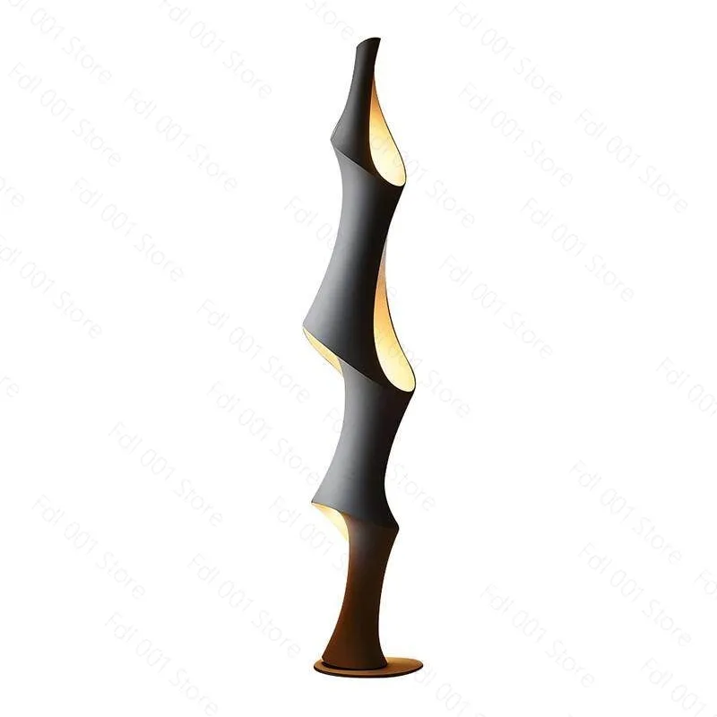 2026 New High-end Japanese-style Retro Floor Lamp Art Wind Bamboo Silk Bedroom Study Decorative Lamp