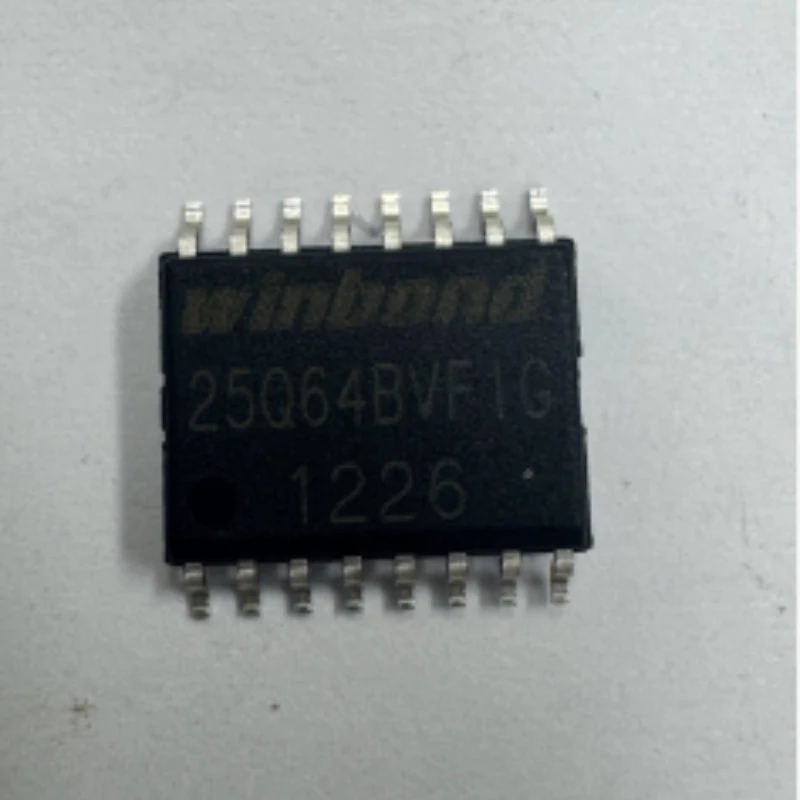 IC W25Q64BVFIG 16-SOIC Winbond Memoria Flash de 64M-bit SPI Quad I/O 80MHz 2.7V-3.6V -40 ℃ ~+85 ℃