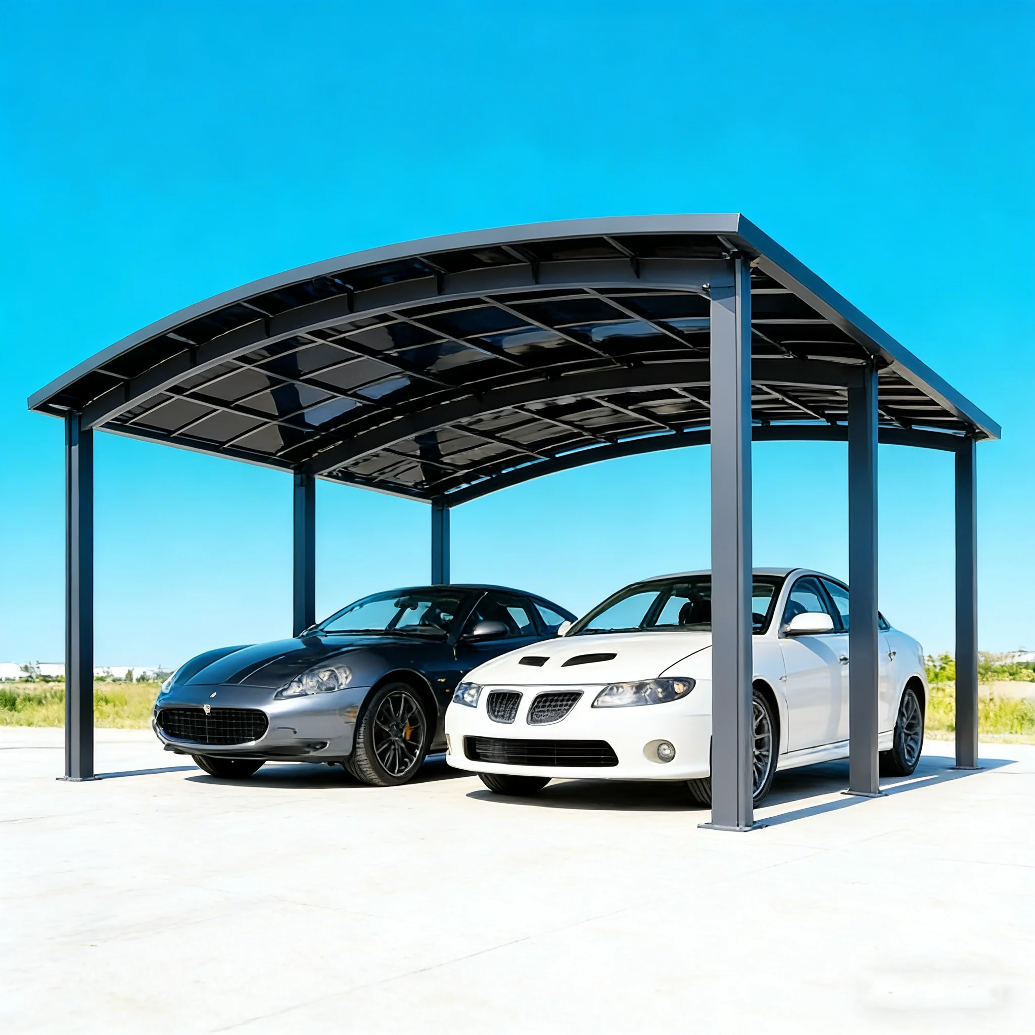 

Индивидуальный внешний вид и надежный безопасный навес для гаража на открытом воздухе для парковки автомобилей и садовых конструкций волл, дома и сада