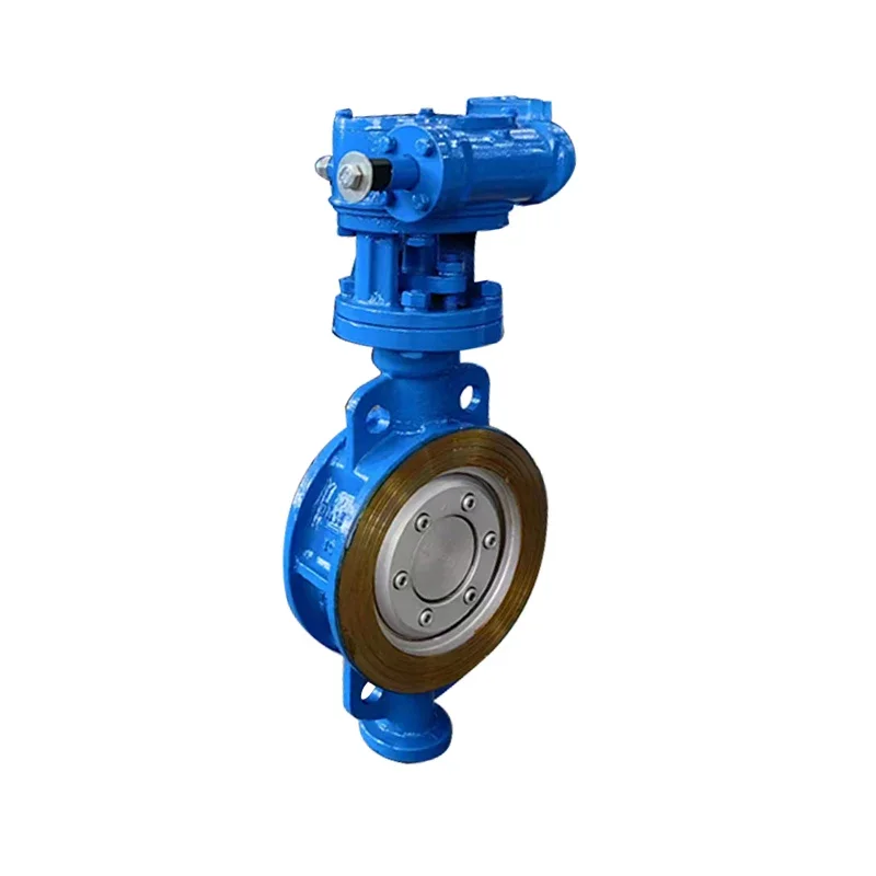 D342X Flange Double Eccentric Turbine Butterfly Valve