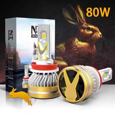NAO H7 H4 Led Headlight 6000K H8 H11 Led Bulb Fog Light 9005 HB3 9006 HB4 Auto Lamp 9600LM 80W 12V Fit Car Motorcycle Head Lamp