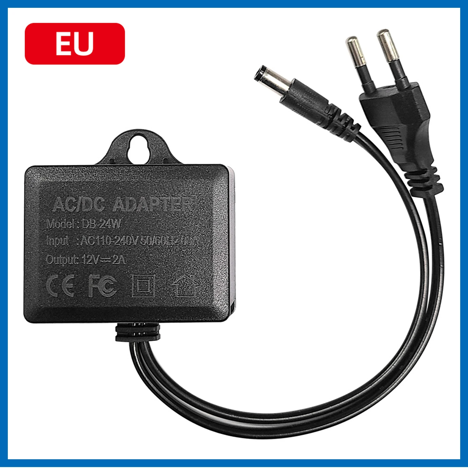 AC/DC 12V 2A CCTV Camera Power - Outdoor Power Supply 12V recension och pris