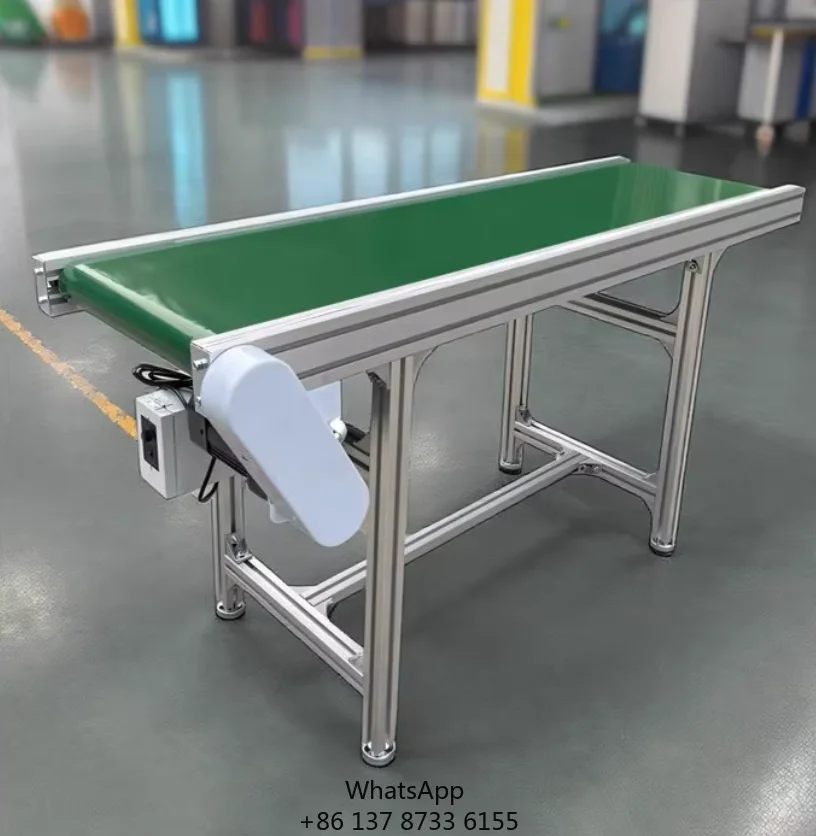 

Factory Wholesale Flat Belt Conveyor Cargo Sorting Conveyor Belt