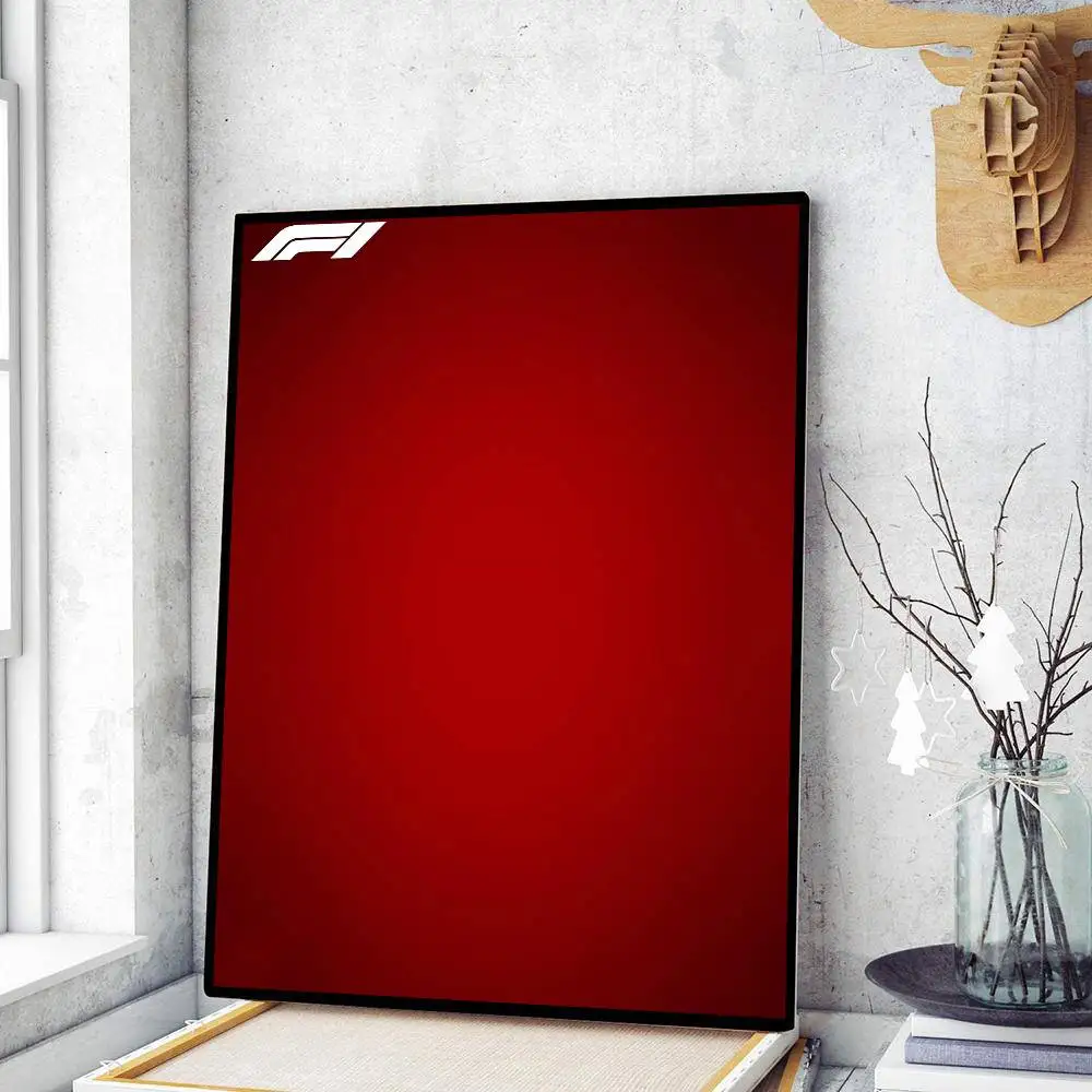 Moderne berühmte Rennwagen-Serie, Farbverlauf, minimalistisches Poster, Kunstdruck, Anime-Stil, Heimdekoration, ideales Geschenk, perfekte Raumdekoration – Detail 6