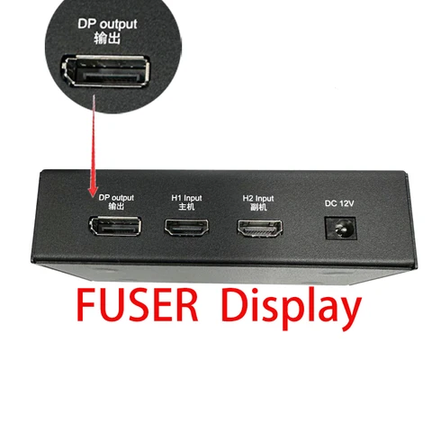 DMA 4K FUSER DPスイッチャー　アリエク購入・未使用に近い品 Fuser dma - купить недорого | AliExpress