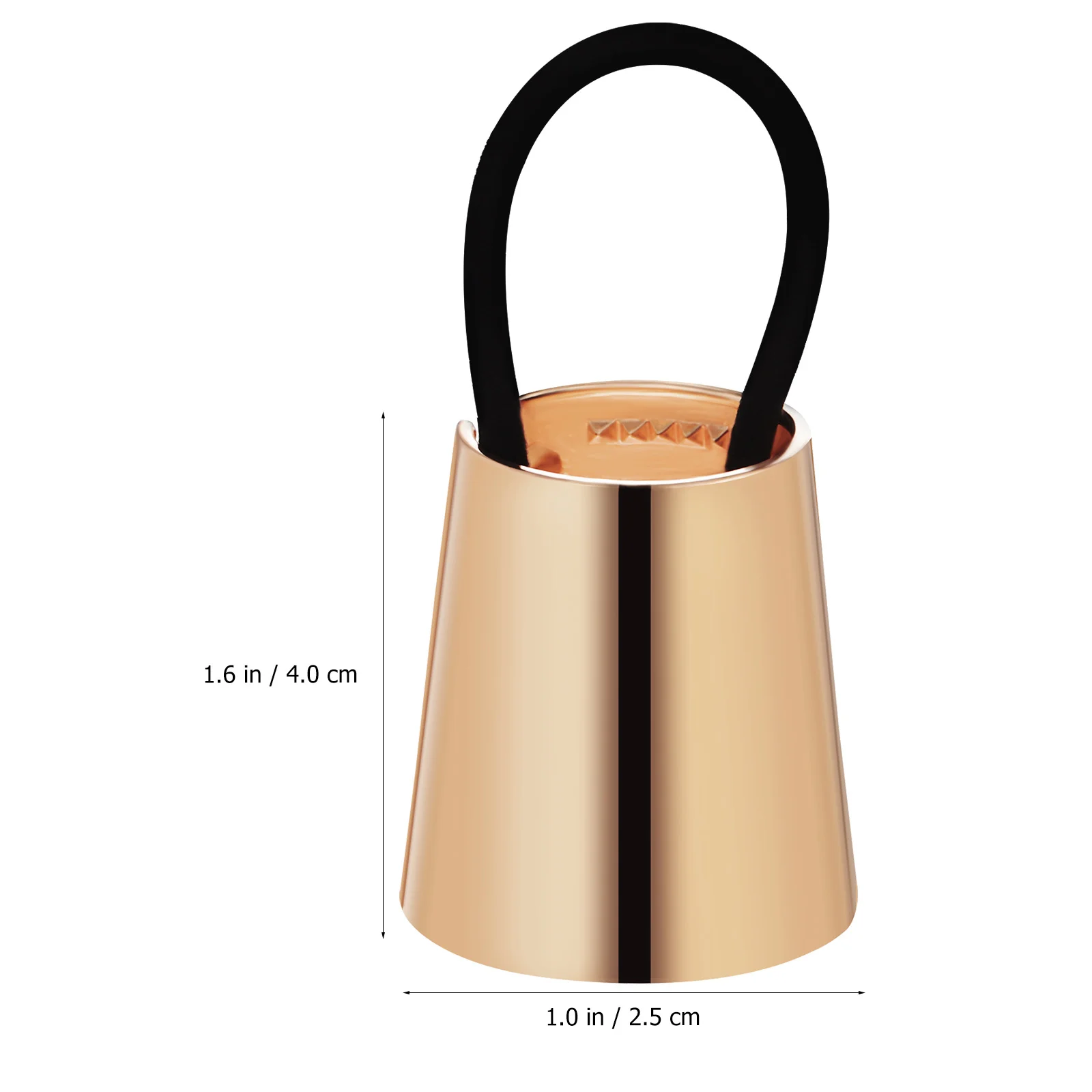 

6 шт. металлические манжеты для волос, круглые эластичные держатели для хвоста, простой дизайн, аксессуары для веревок для волос для женщин и девочек, повседневная вечеринка, спорт