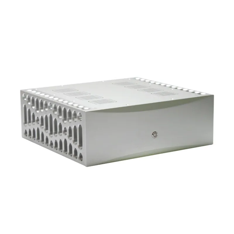402 * 430 * 150mm Amplifier Chassis Class A DIY Box Numerical Control Shell All Aluminum Alloy Audio Speaker Amplifier Shell