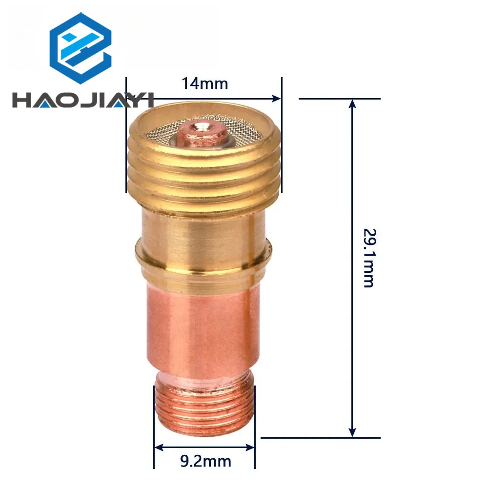 

Газовые линзы-цанги для TIG-сварки, 5 шт., 1.0-3.2 мм, для горелок серий 17/18/26