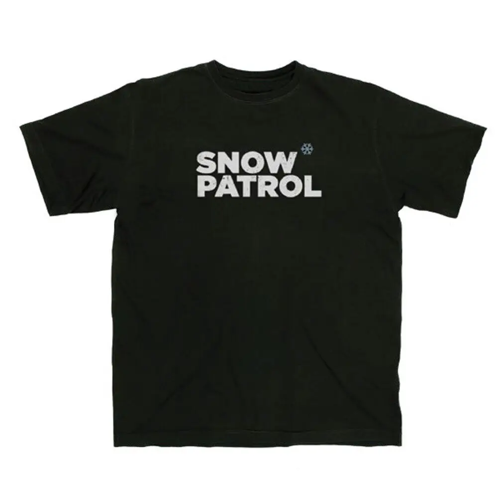 Men's Snow Patrol Logo T shirt XX Large Black