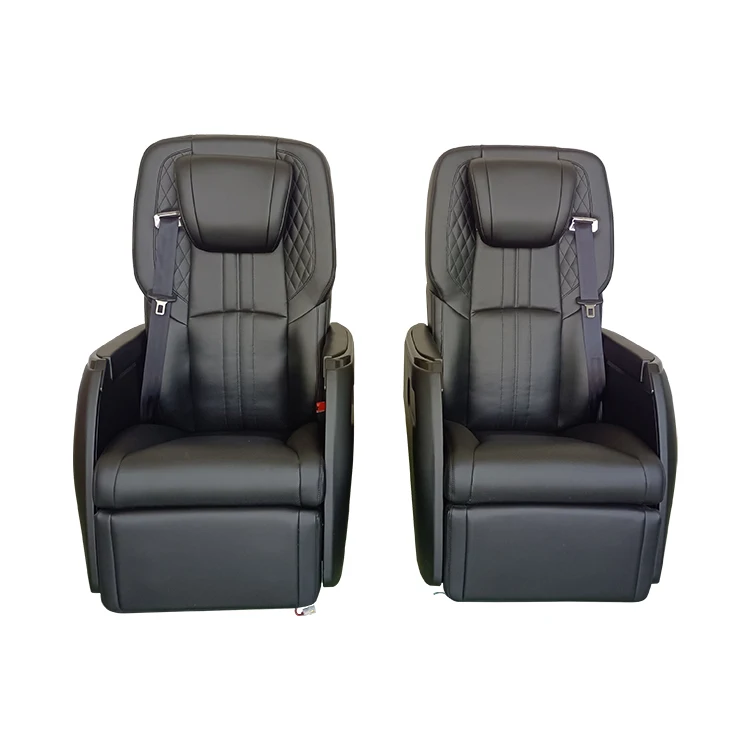 OTW-MNLS Custom Logo Electric Adjustable Ventilated Vip Luxury Auto Captain Van Car Seats For Van For Carnival Alphard