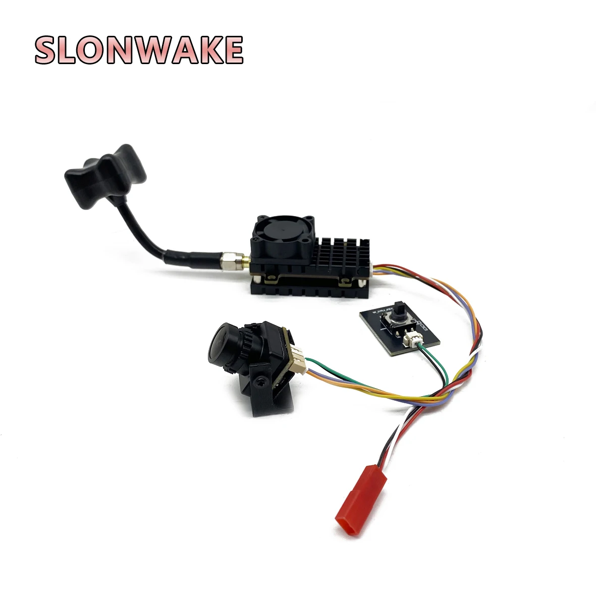 Over 20Km Range 5.8Ghz 2W FPV Microphone Transmitter Video AV Audio Sender +CMOS 1200tvl  fpv camera for RC Racing drone