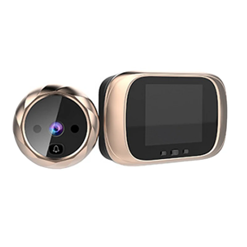 【RECOMENDAR】شاشة ملونة LCD جرس الباب الرقمي مستشعر حركة بالأشعة تحت الحمراء طويل الاستعداد للرؤية الليلية HD كاميرا جرس الباب في الهواء الطلق #3