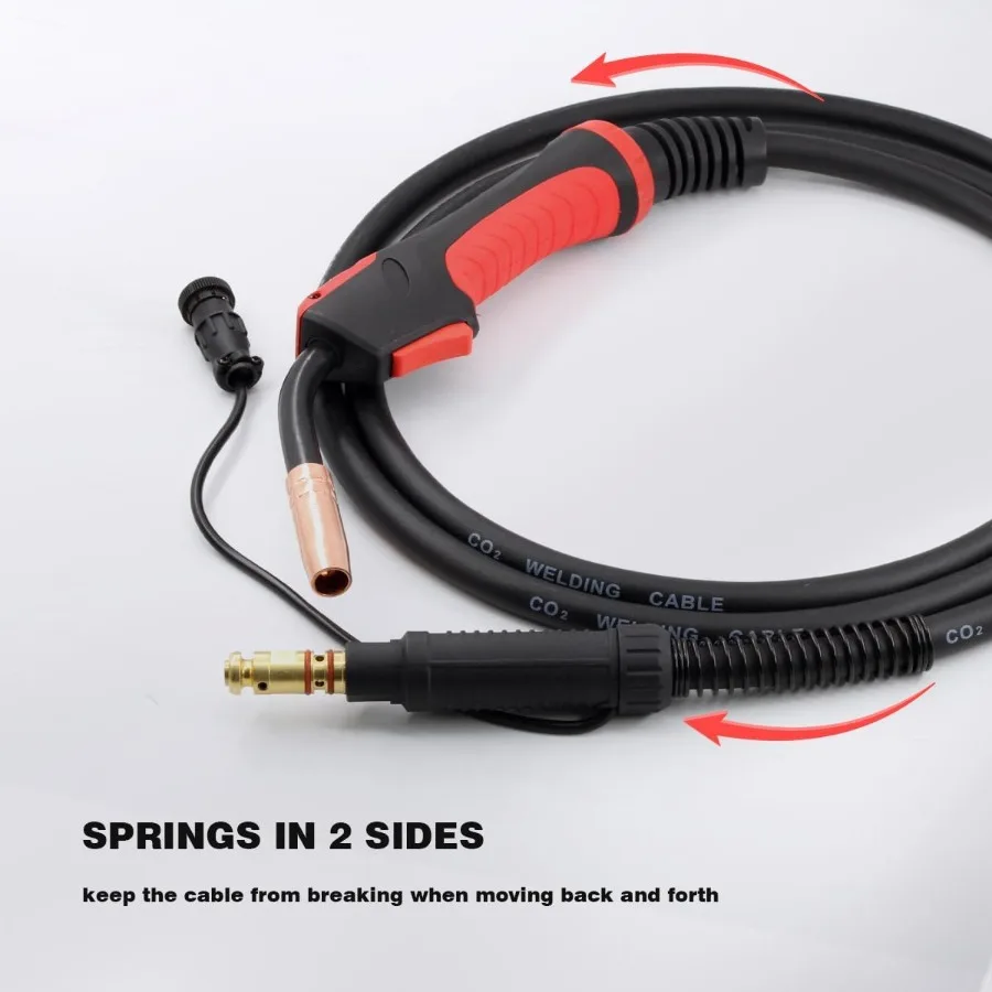 MIG Welding Gun K5306 Magnum Torch Stinger 100Amp 10ft Replacement for Lincoln Magnum 100L K5306 SP Power MIG 140T 180TEasyCore