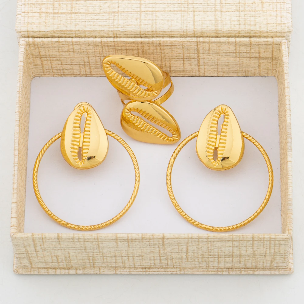 Earrings With Ring … - image