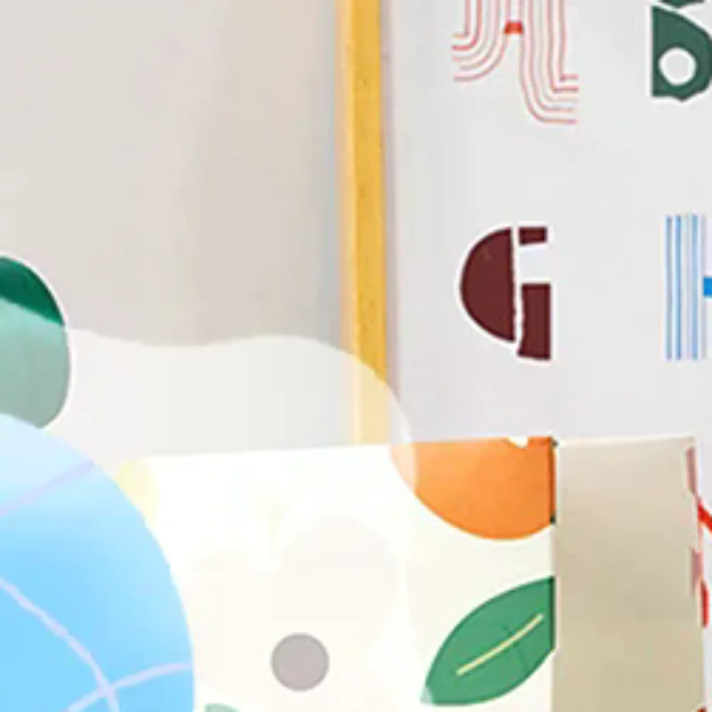 

1pcsGift Bags Mother's Day Gift Wrapping BagsCartoon Tote Bags Birthday Paper Bags Bow Gift Packaging Bag