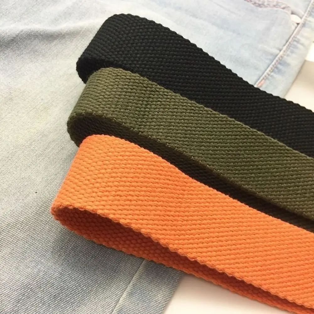 Simple Nylon Braided Belt Women Man Luxury design Versatile Canvas Strap Cargo Pants Belt