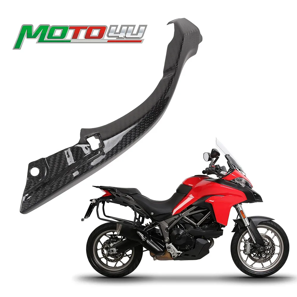 

For Ducati Multistrada 950 1260 2018 2019 2020 2021 100% Carbon Fiber Motorcycle Brake Lever Cover Protector Brake line Cover