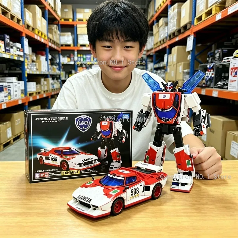 En Stock, Nuevo Robot Transformable, Juguetes Transformers Masterpiece MP-23 Exhaust, Figuras de Acción Coleccionables, Regalos de Cumpleaños